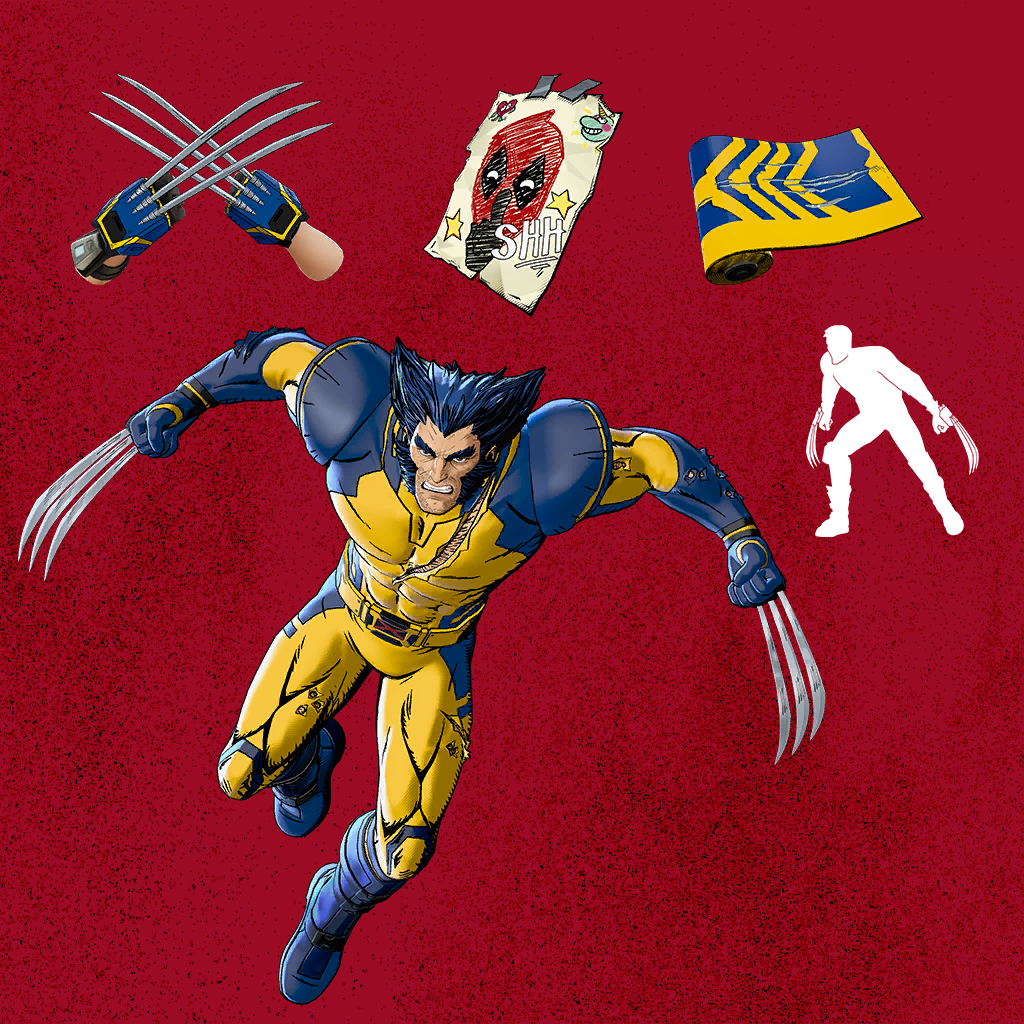 Wolverine (Desenhado) Fortnite