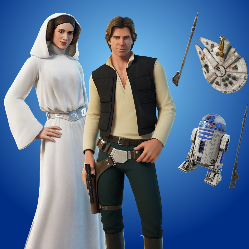 Han Solo & Leia Organa Bundle Fortnite