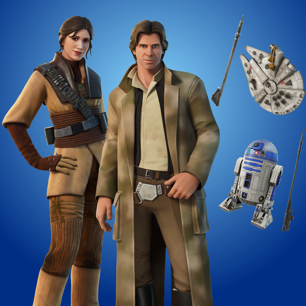 Han Solo & Leia Organa Bundle Fortnite